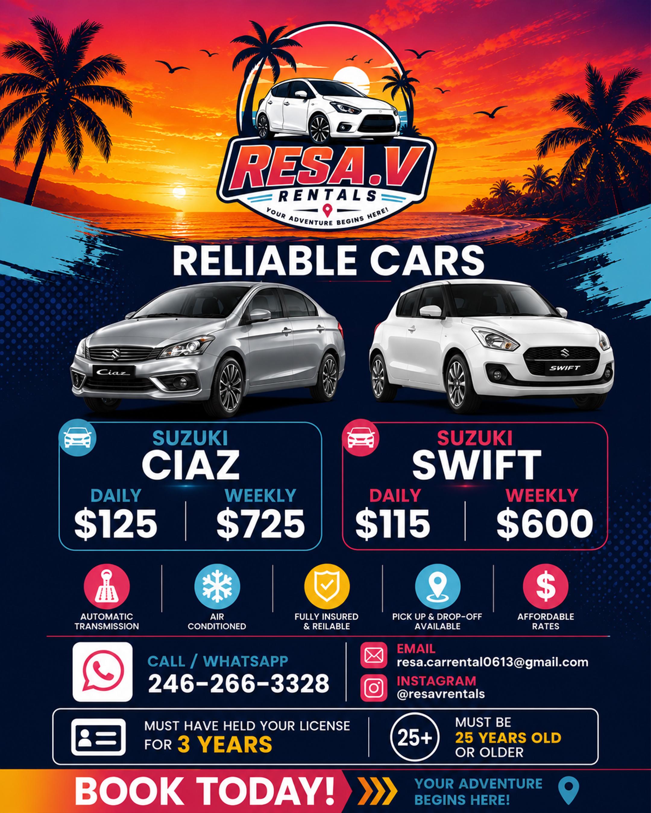 RESA.V Rentals